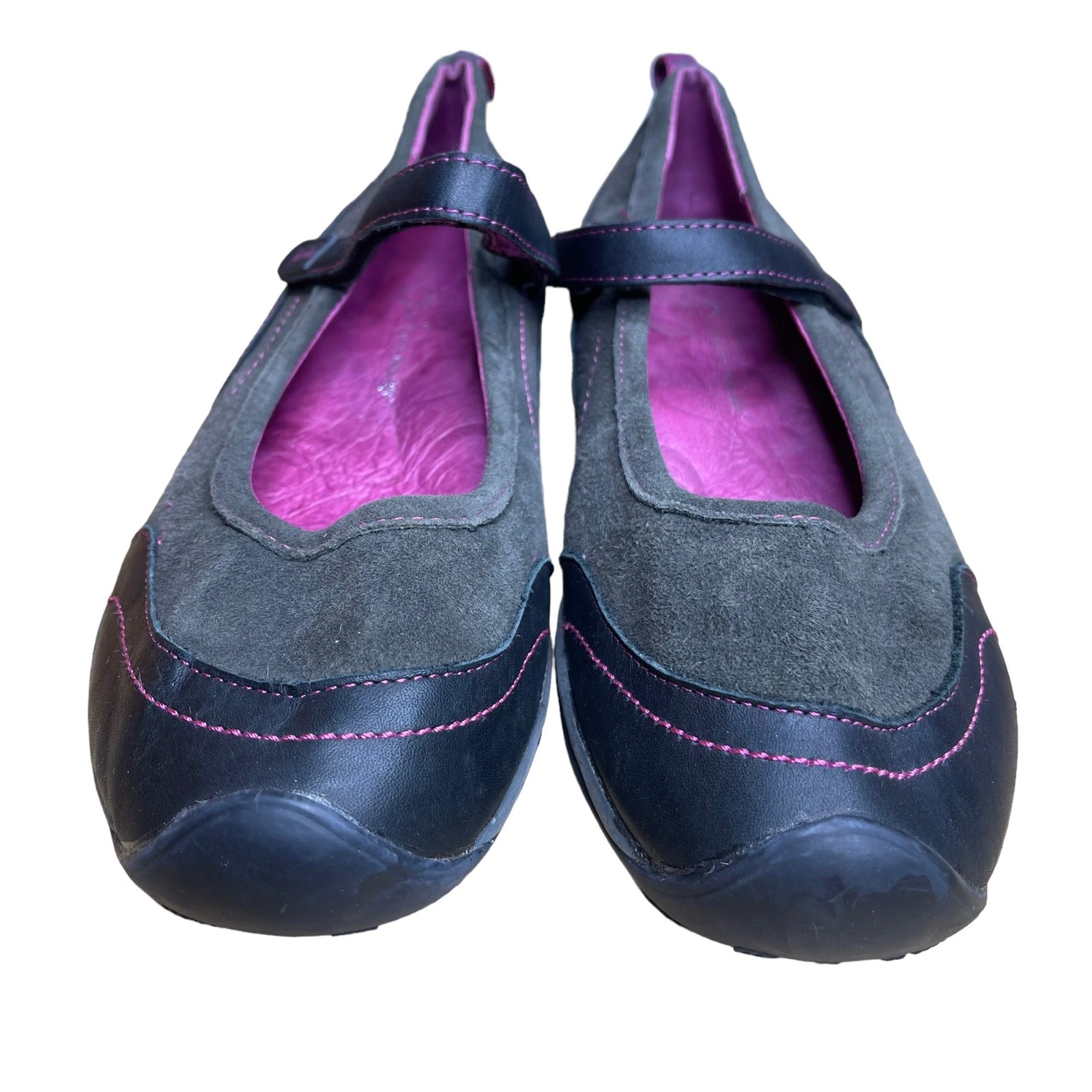 Jambu Formosa Womens 9.5 M Shoes Black Casual All Terra Design Wedge Adjustable