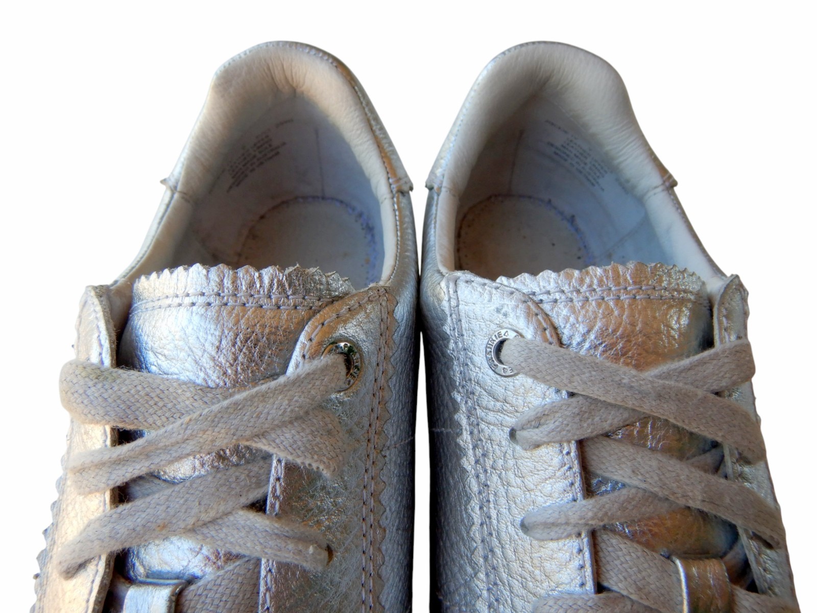 Frankie4 ‘Jackie IV’ Australia Women’s Designer Silver Leather Shoes – US 9