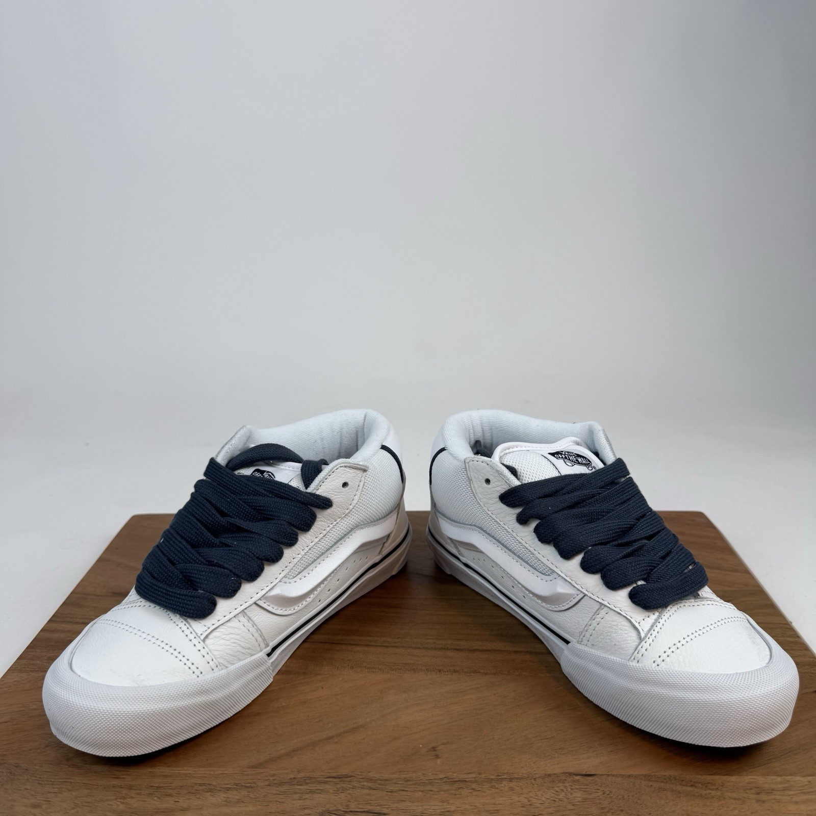 New NIB Womens Vans Knu Mid Utility Lace White Skate Sneakers Shoes Size 7 M