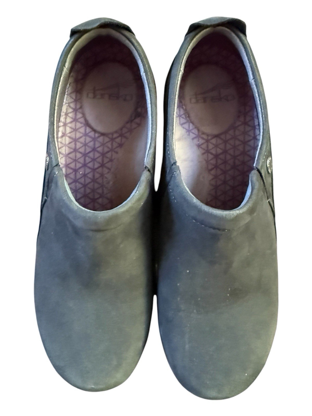 Dansko Patti Vibram Shoes Womens Sz 5.5-6 EU-36 Black Waterproof Slip Resistant