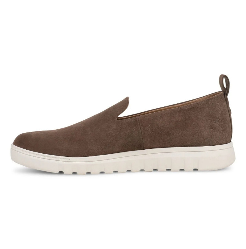 VIONIC Uptown Willa Slip On Sneaker – Driftwood Suede NEW