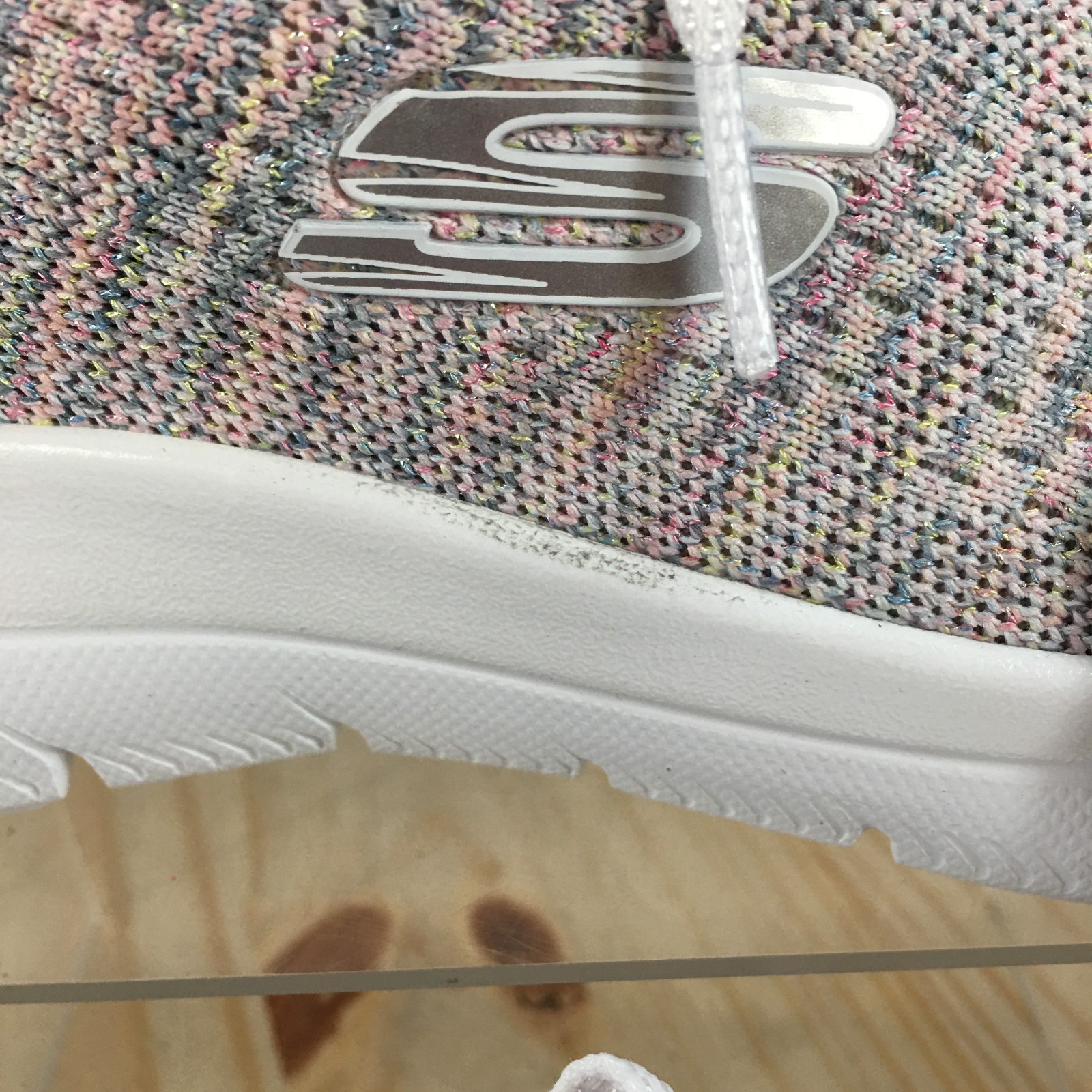 NEW Skechers Slip Ins Shoes Womens 10 Summits-Mystic Glow Sneakers White Multi