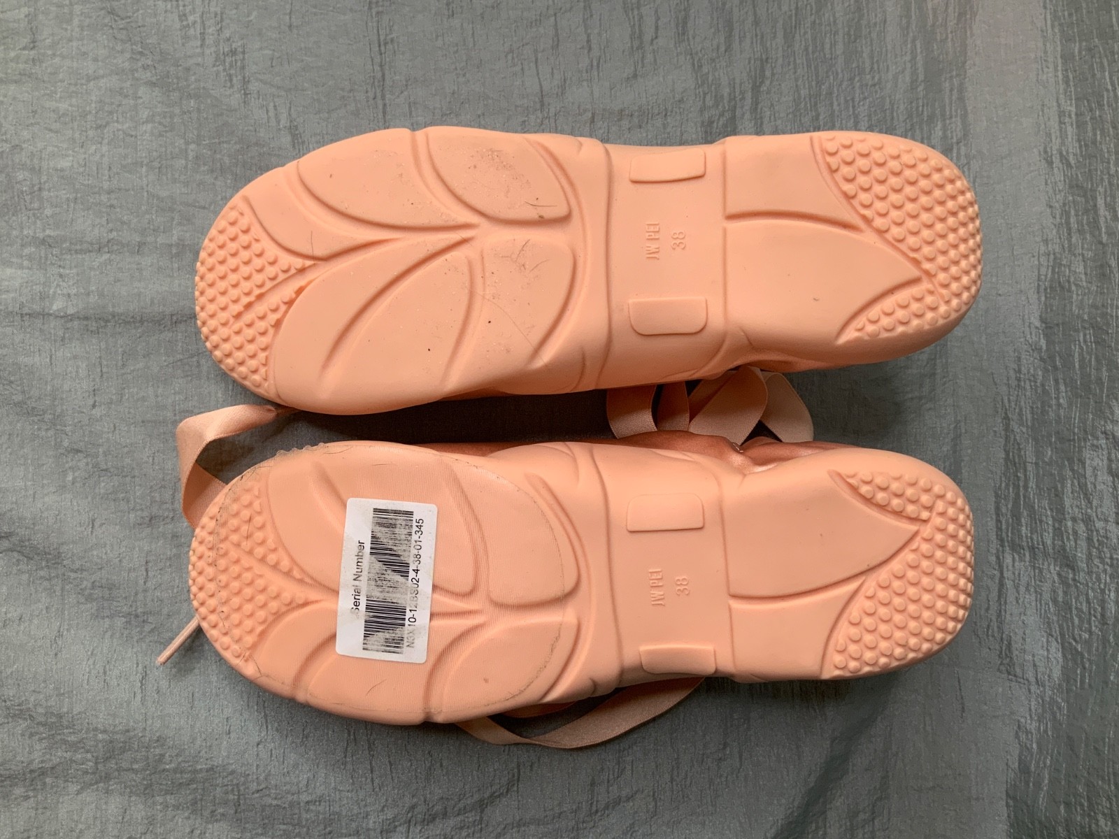 JW Pei Flavia Ballerina Sneakers – Pink Size 38 (7.5) Women – New in Box NIB