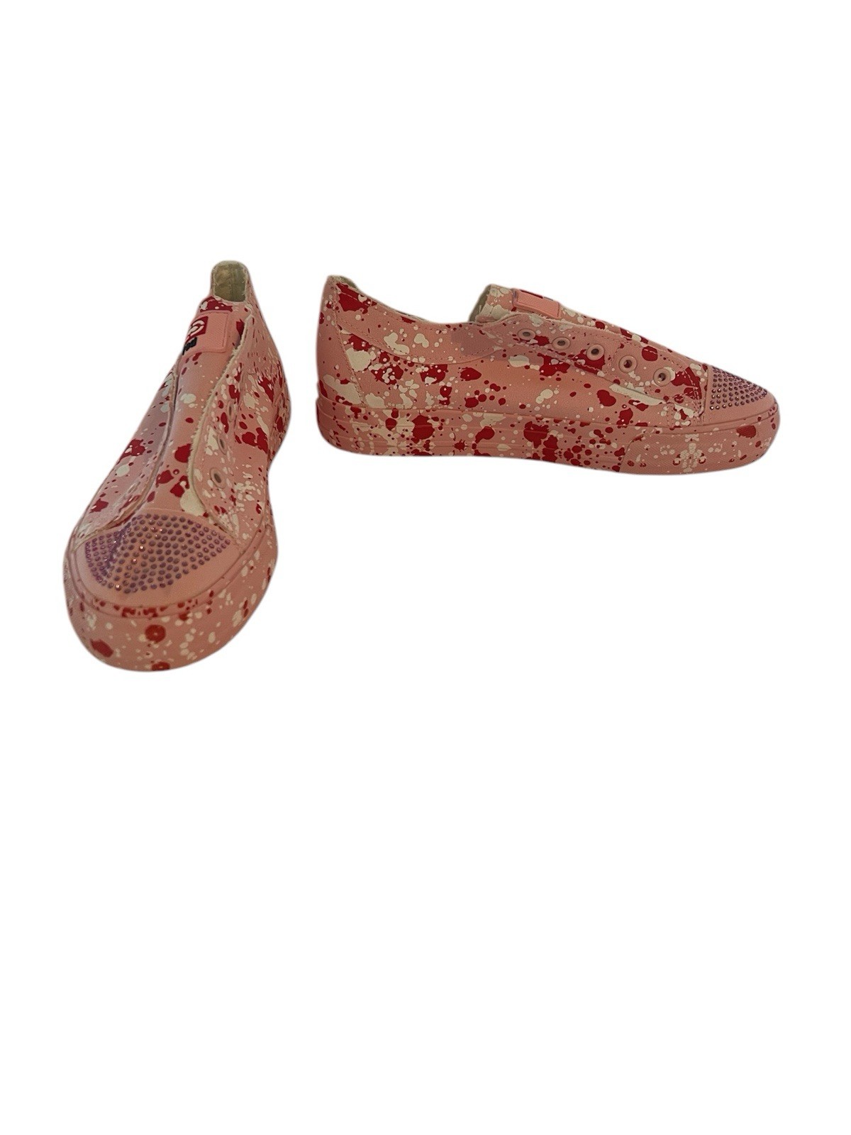 Sneakers Marc Ecko Pink And Red Slip Ons Sneakers Size 11 no box Brand New