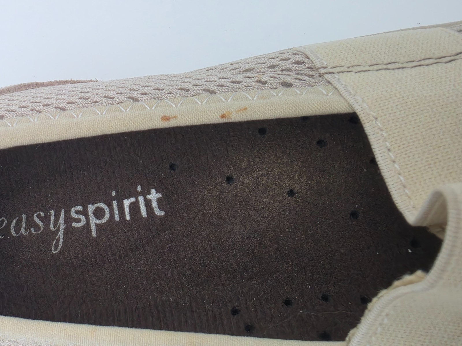 Easy Spirit Esairion Women’s 8.5 Mary Jane Gray Comfort Casual Slip On Shoes