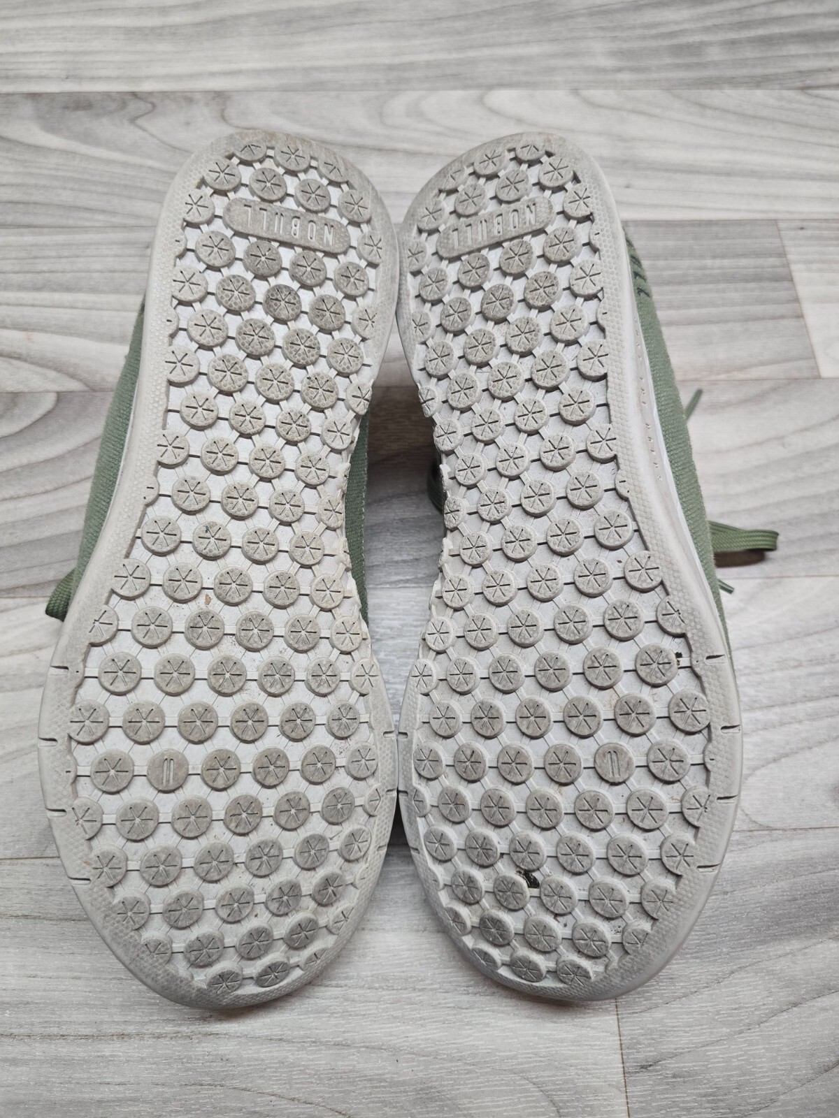 NoBull Canvas Trainer Unisex Women’s Size 11 Men’s Size 9.5 Olive Green
