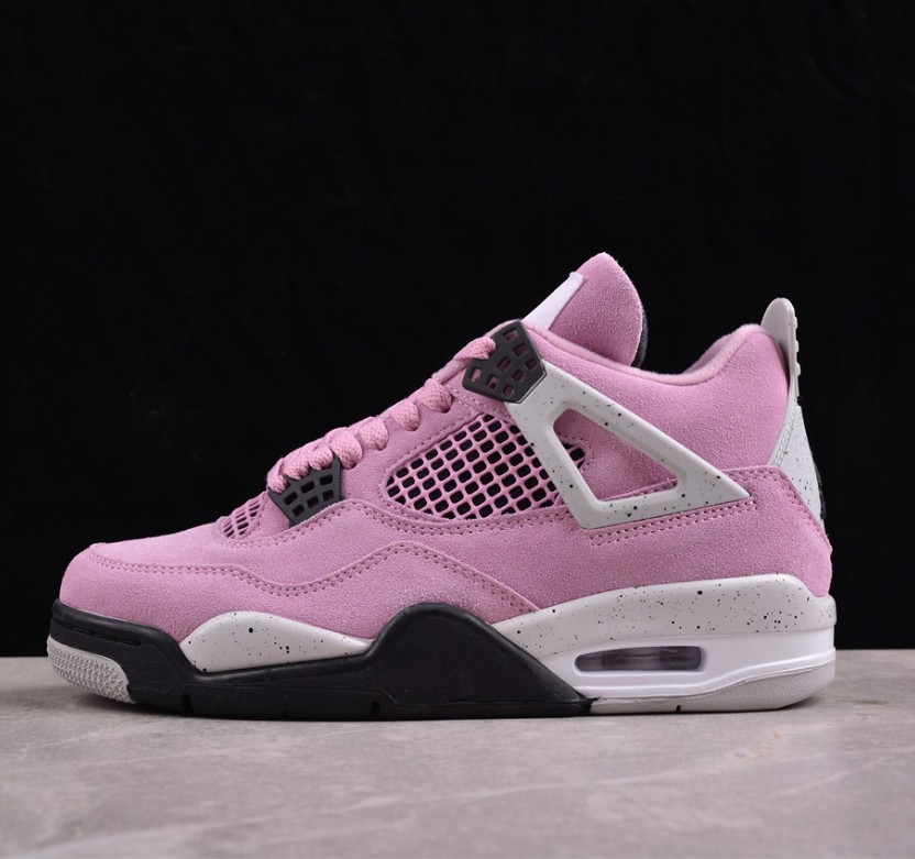 US Size 3-12 Jordan 4 “Orchid” Mid Top Retro Women’s and Men’s Basketball Shoes