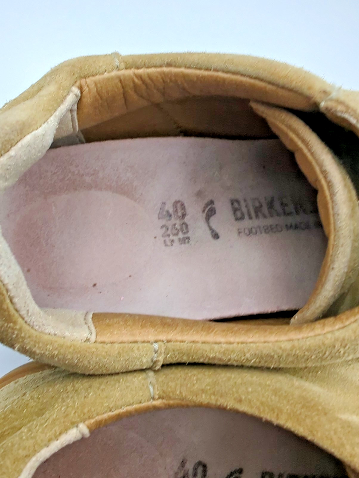 Birkenstock Bend Low Suede Tan/ Gum Shoes Sneakers Women’s Size EU 40 US 9