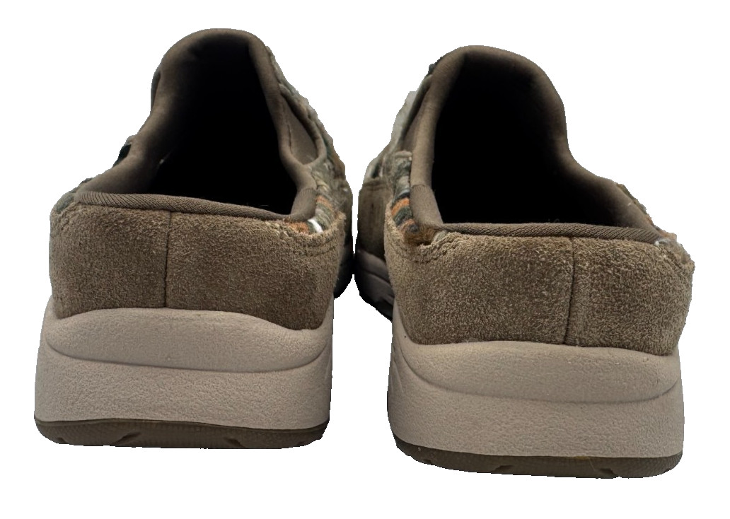 Easy Spirit Women’s SE Time Travel Slip On Walking Mules Brn/Multi Size:6.5 128N