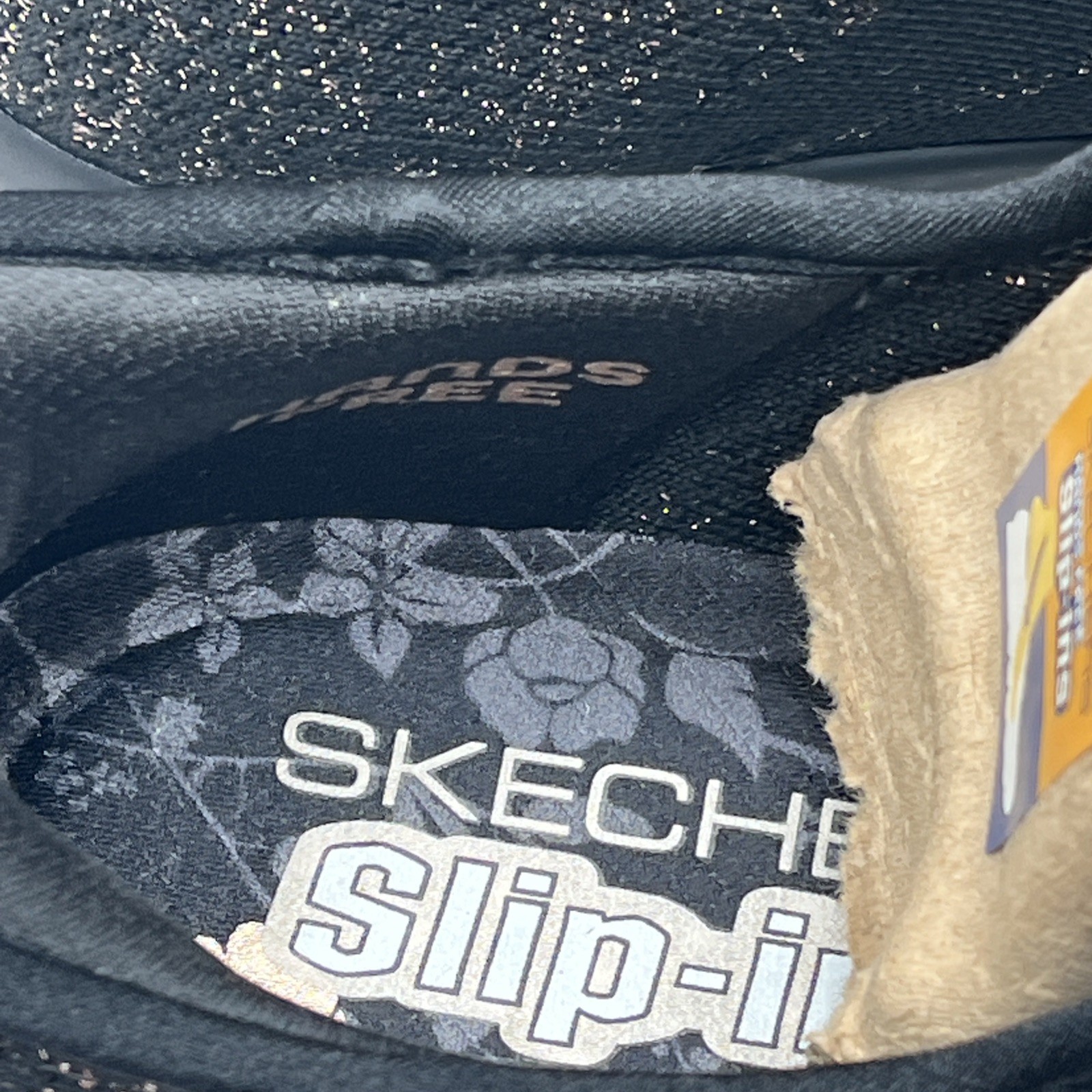Skechers Women’s Slip-ins Glidestep Mesh Sneakers Black Air Cooled Foam Sz 9.5