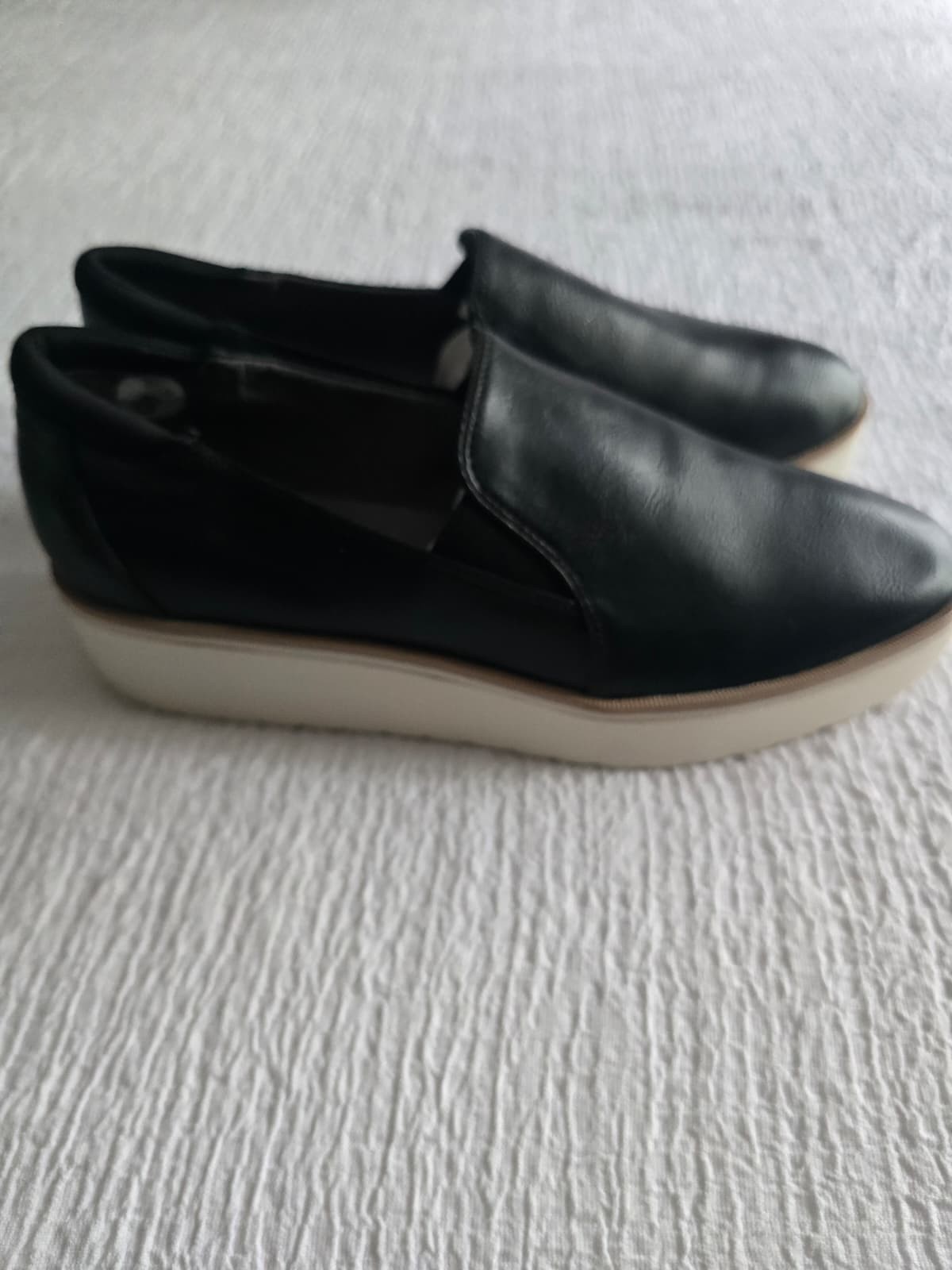 Dr Scholls Madison Next Black Slip On Platform Sneakers Women’s Size 8M
