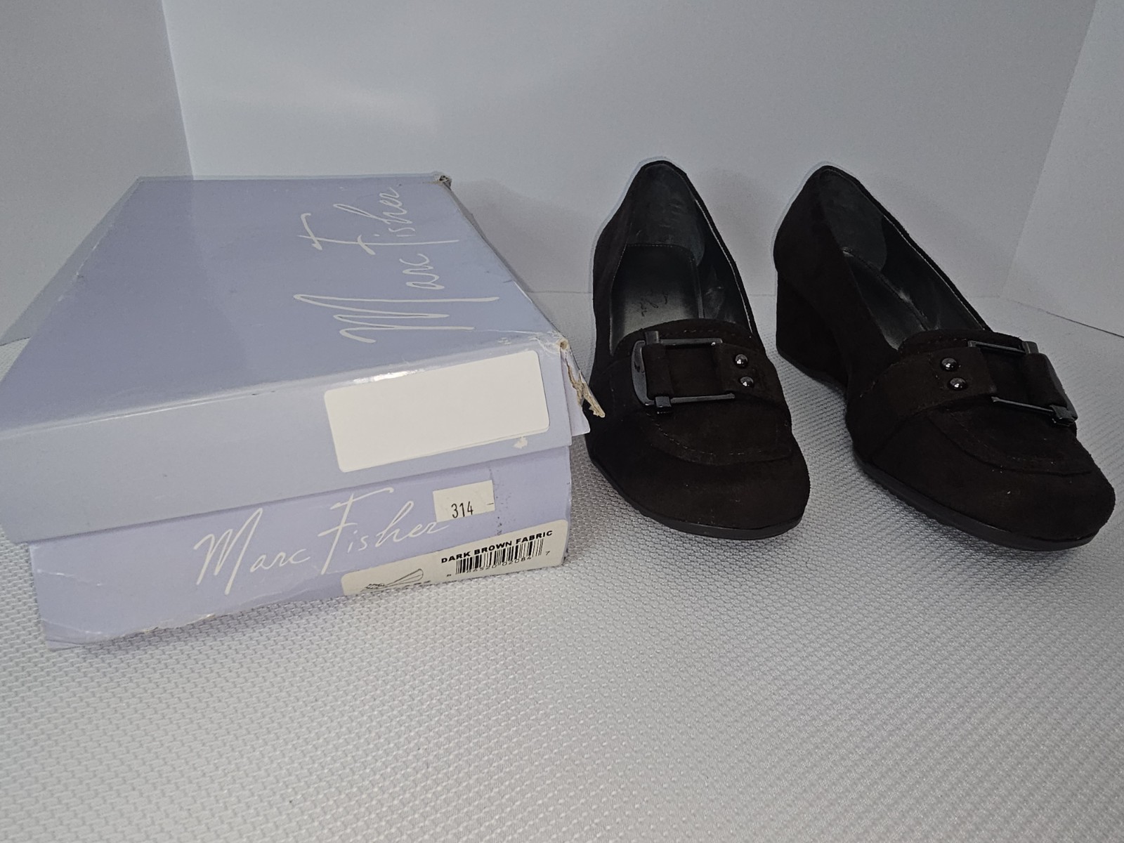 Marc Fisher Women’s Atlas2 -Brown- Wedge Loafers/Heels Sz 9 M – NIB*, NEVER USED