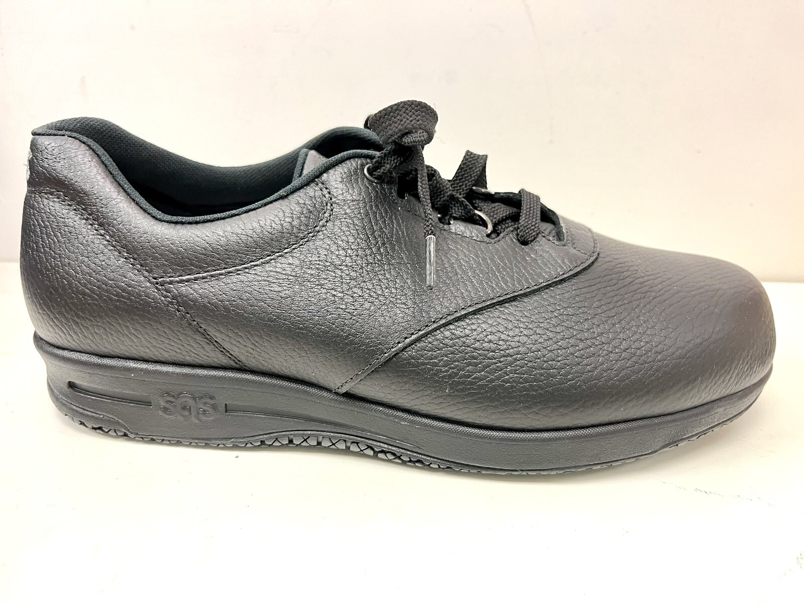 SAS LIBERTY Women’s Black 2070-013 Leather Comfort Work Shoe Sz 9.5WW