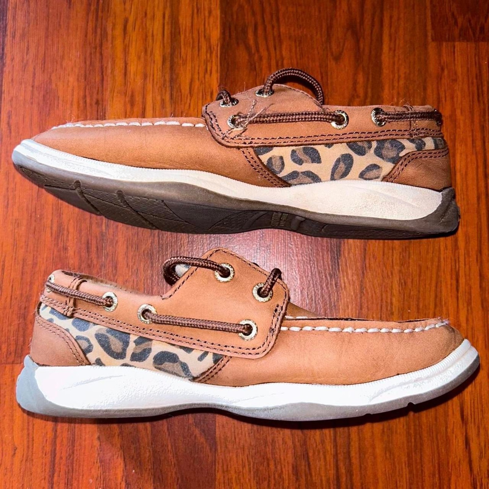 Sperry Women’s Brown and Tan Boat-shoes