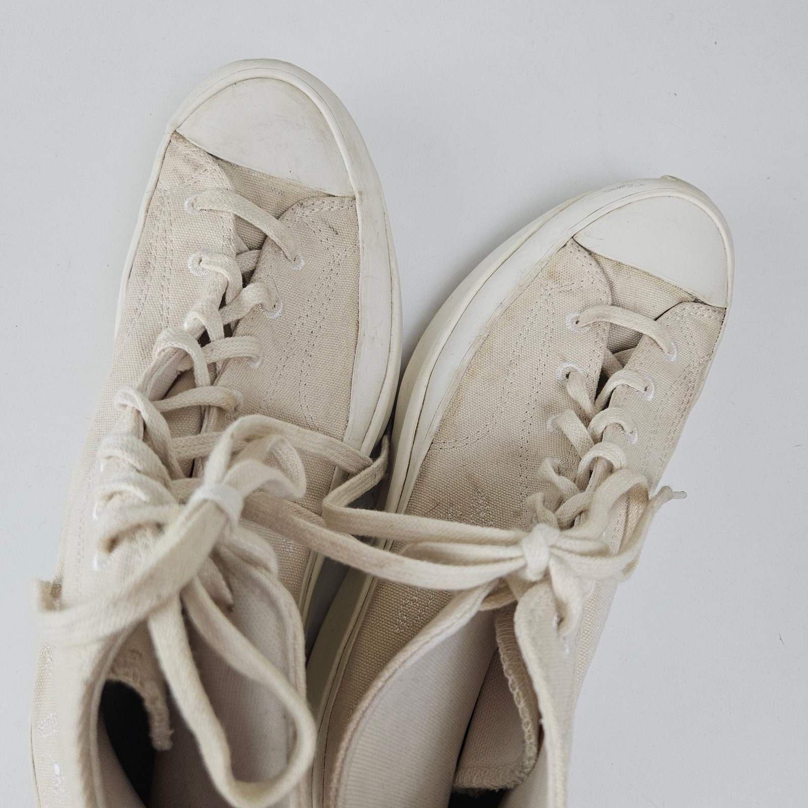 Converse Run Star Hike Embroidered Canvas Platform High Top Women 12 Ivory Lug