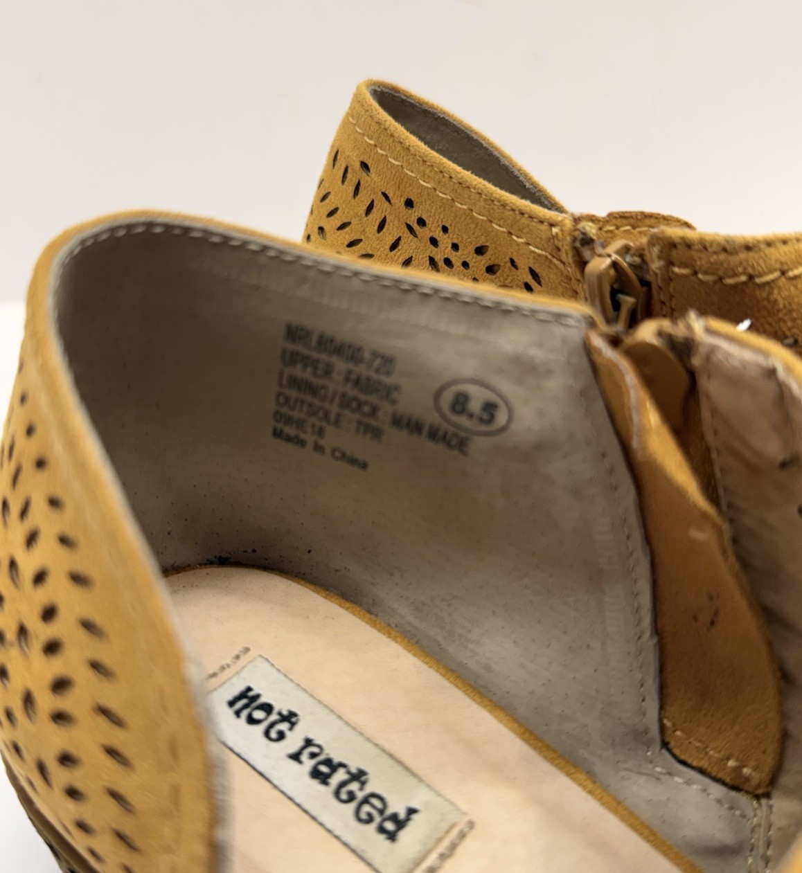Not Rated NRLB0504-251 Brown Shoes Women’s Size 8.5
