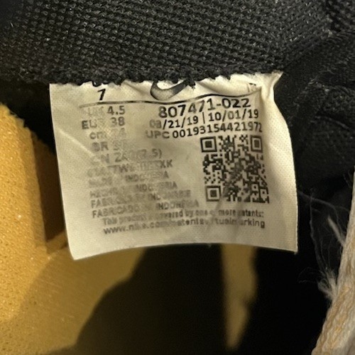 Nike Classic Cortez 15 – Women’s 7 – Black Laser Orange Shoes