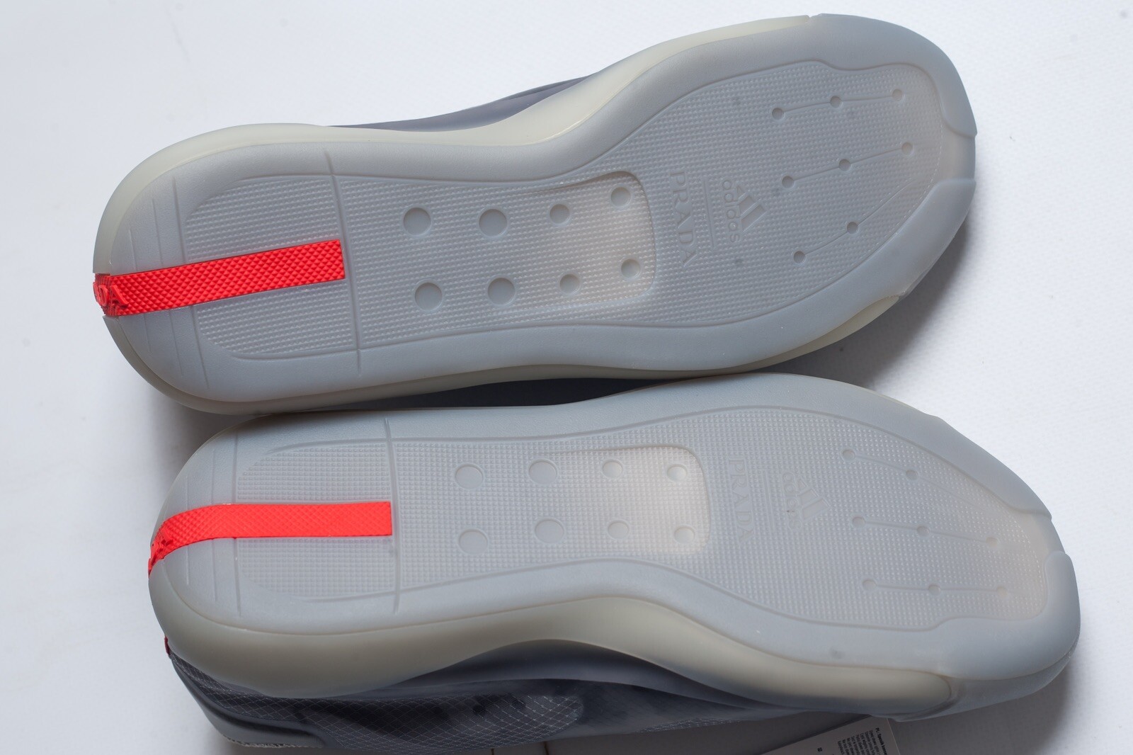 PRADA Luna Rossa Womens Gray Sneakers Size 39 1/3 F / 6 1/2 US