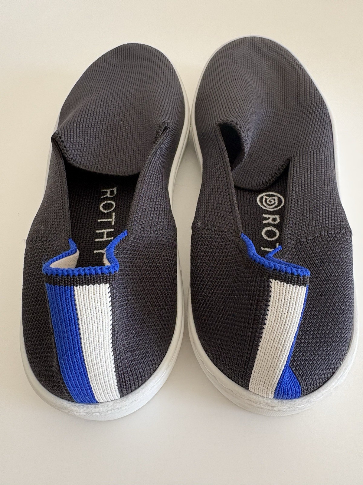 Rothy’s The Original Slip On Women’s Shoes Size 7.5 NEW With Insoles Black
