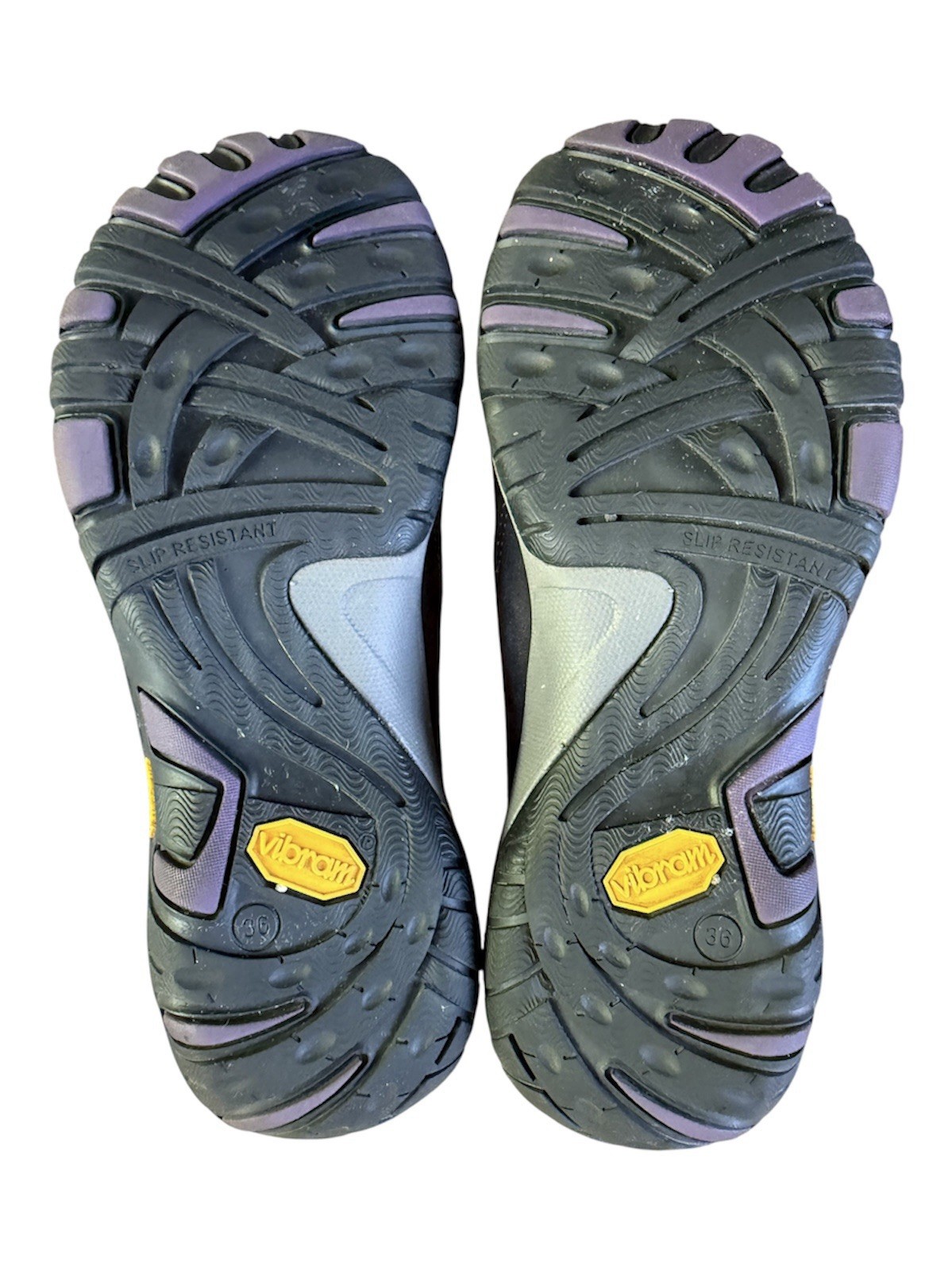 Dansko Patti Vibram Shoes Womens Sz 5.5-6 EU-36 Black Waterproof Slip Resistant