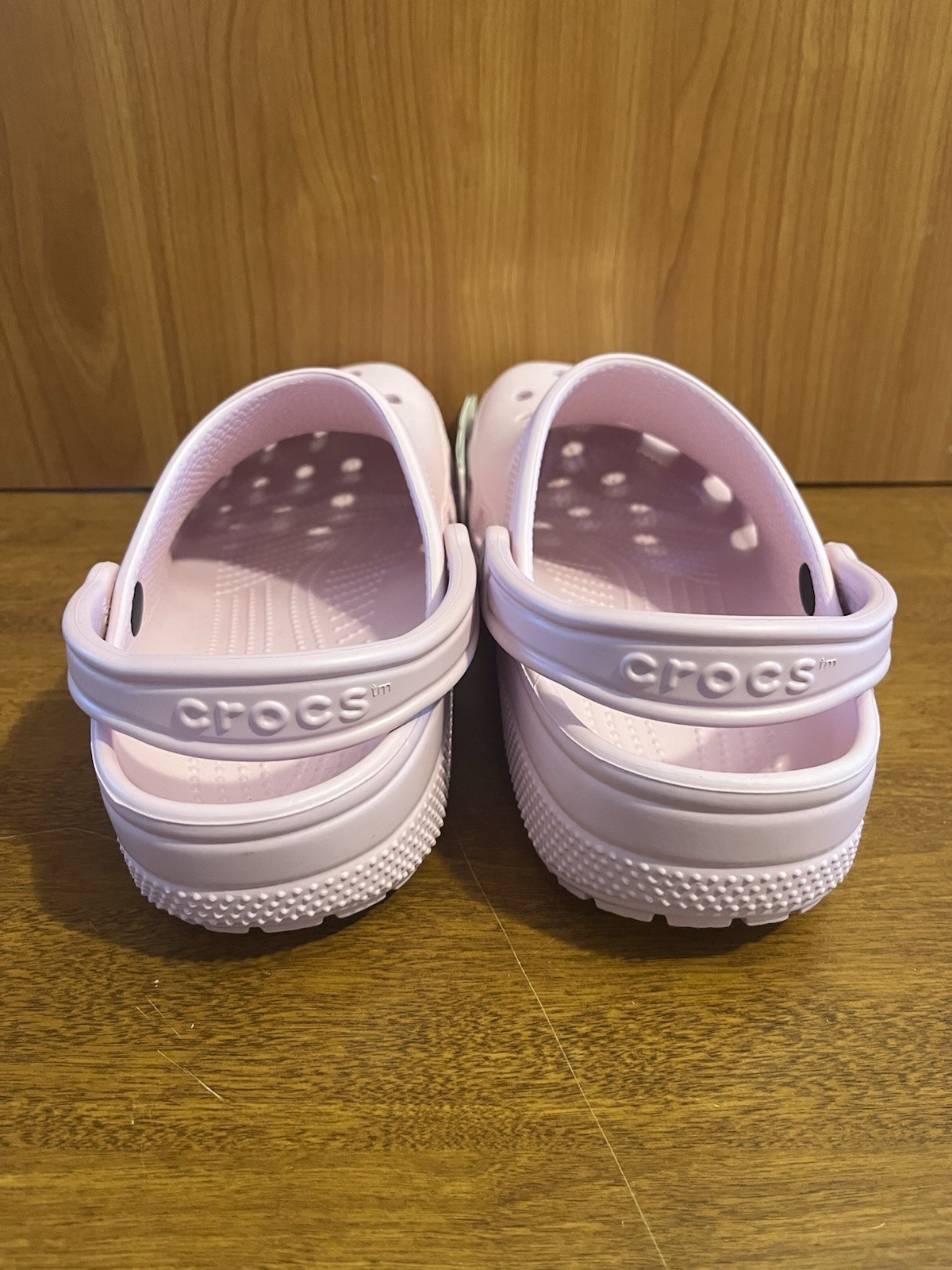Crocs Classic Clog Light Pink Size M9 W11 10001-6GD Comfort Slip-On Shoes