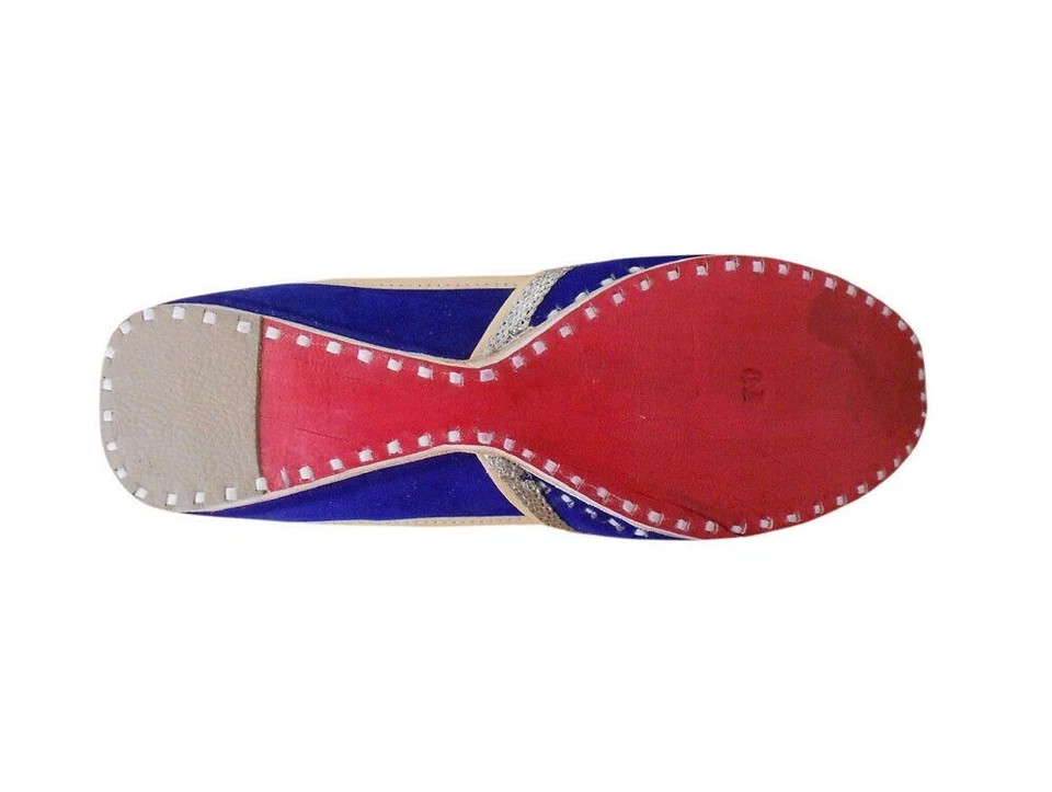 Women Casual Shoes Indian Handmade Flip-Flops Leather Punjabi Mojaries US 6-11