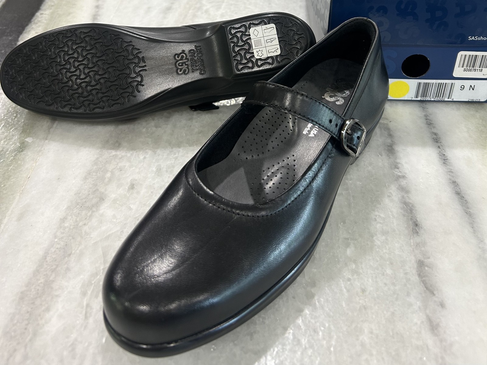SAS Maria Black 9 Narrow Women’s Shoes Brand New In Box Save Big