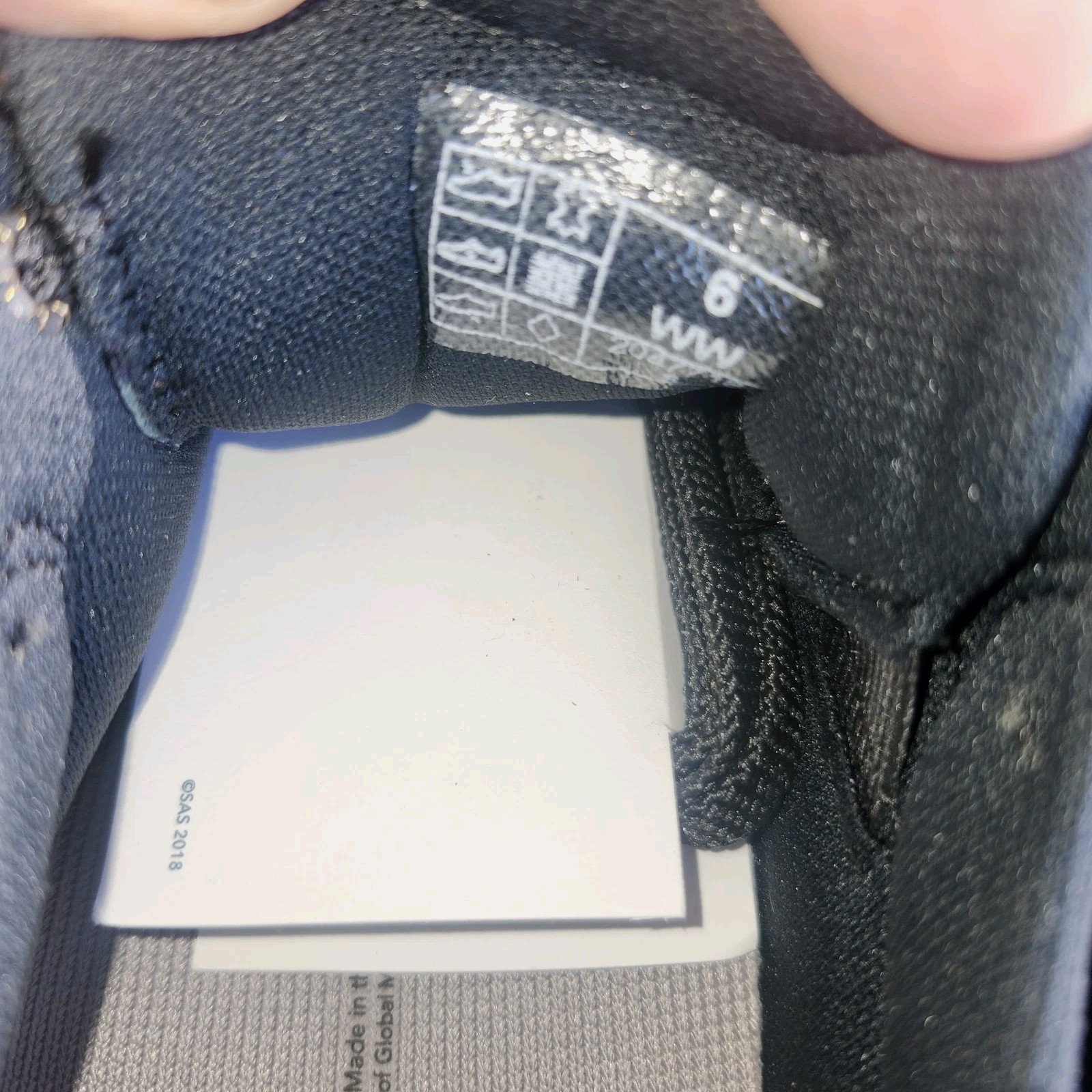 New SAS Liberty Slip-Resistant Black Women’s Shoes Sz 6WW $198