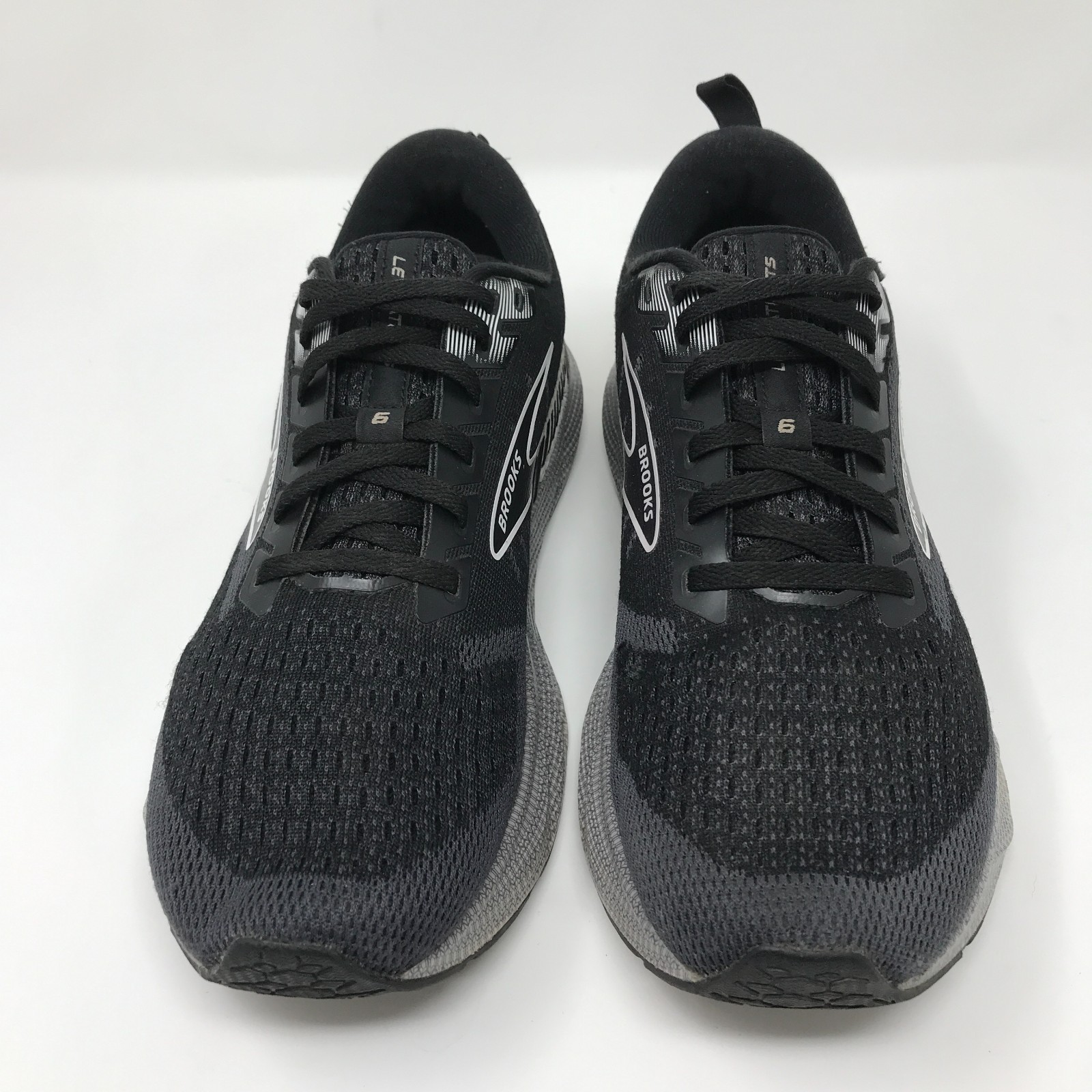 Brooks 1203841B039 Levitate GTS 6 GuideRails DNA AMP Running Women 9 Black Shoes