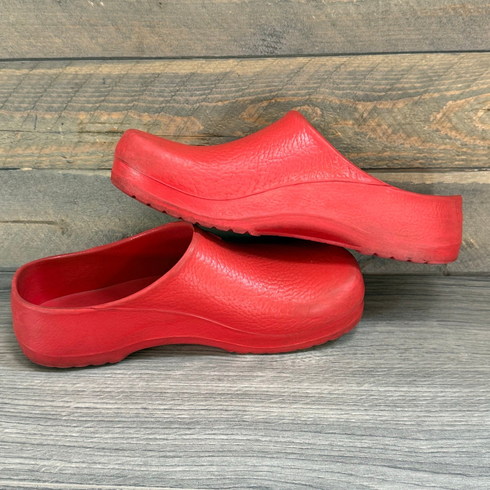 Birkenstock Super Birki Rubber Pebbled Clog Germany Size EU 36 US 5-5.5