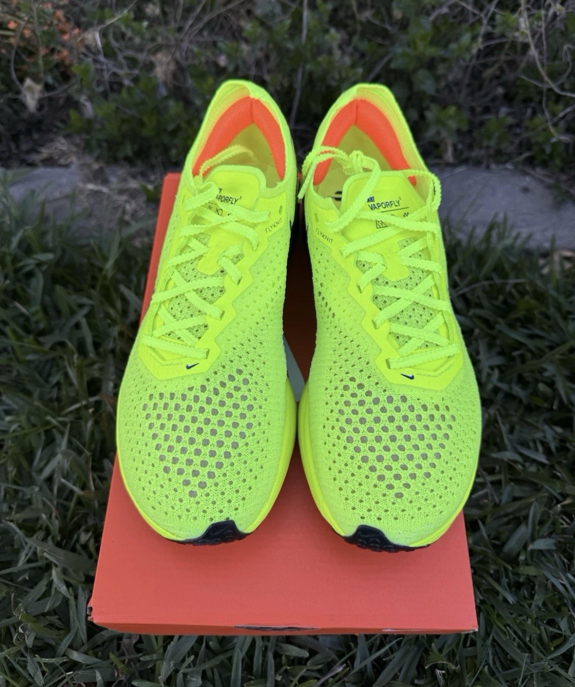 Nike ZoomX VaporFly Next% 3 ‘Fast Pack’ Volt Green DV4130-700 Sz W 6.5 M5
