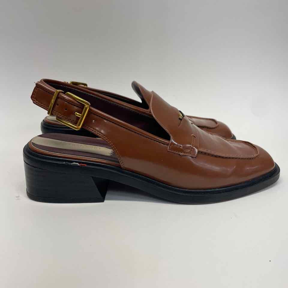 Franco Sarto Size 8.5 Women’s Brown Solid Mules Shoes