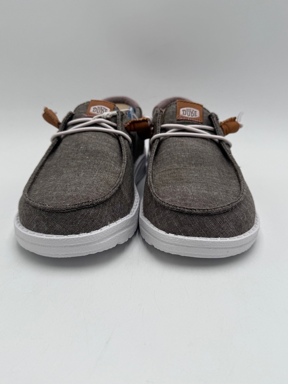 Hey Dude WENDY CHAMBRAY BOHO Women’s NEW Casual Loafer Black Multiple Sizes