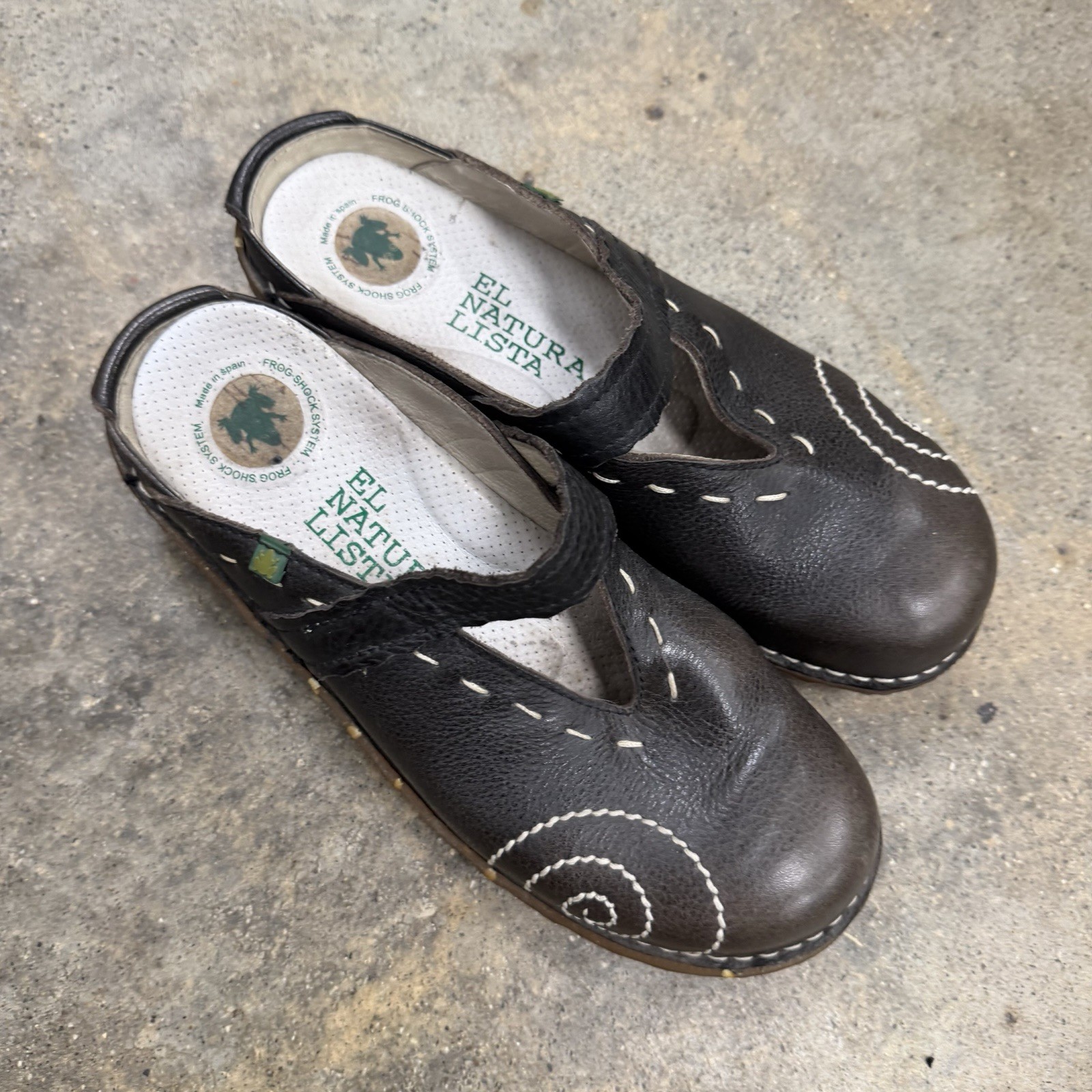 El Naturalista Womens Yggdrasil Ng96 Mule Size 38 (US 7)