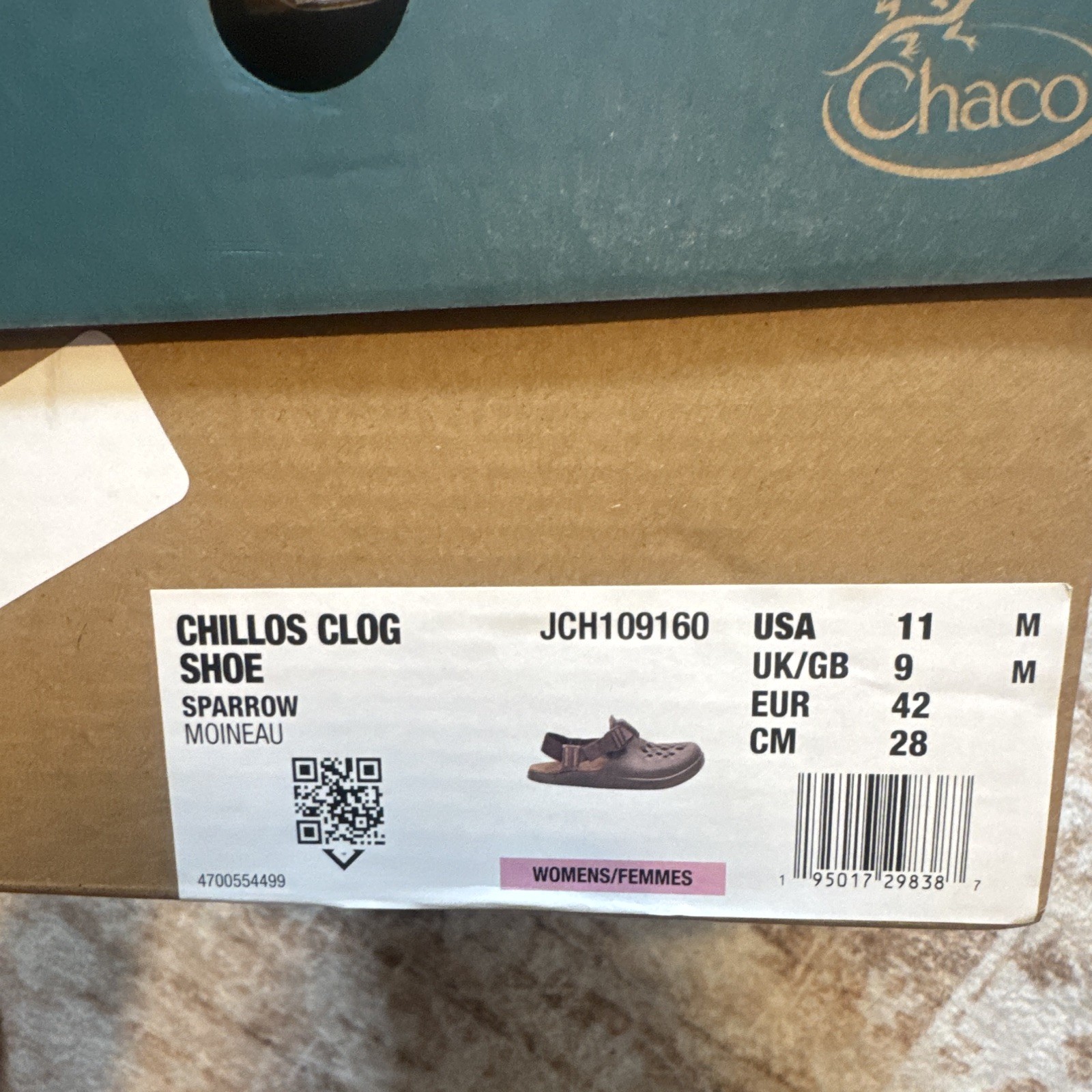 Chaco Chillos Clog Women’s Purple Slip-On Adjustable Strap US 11 M EU 42