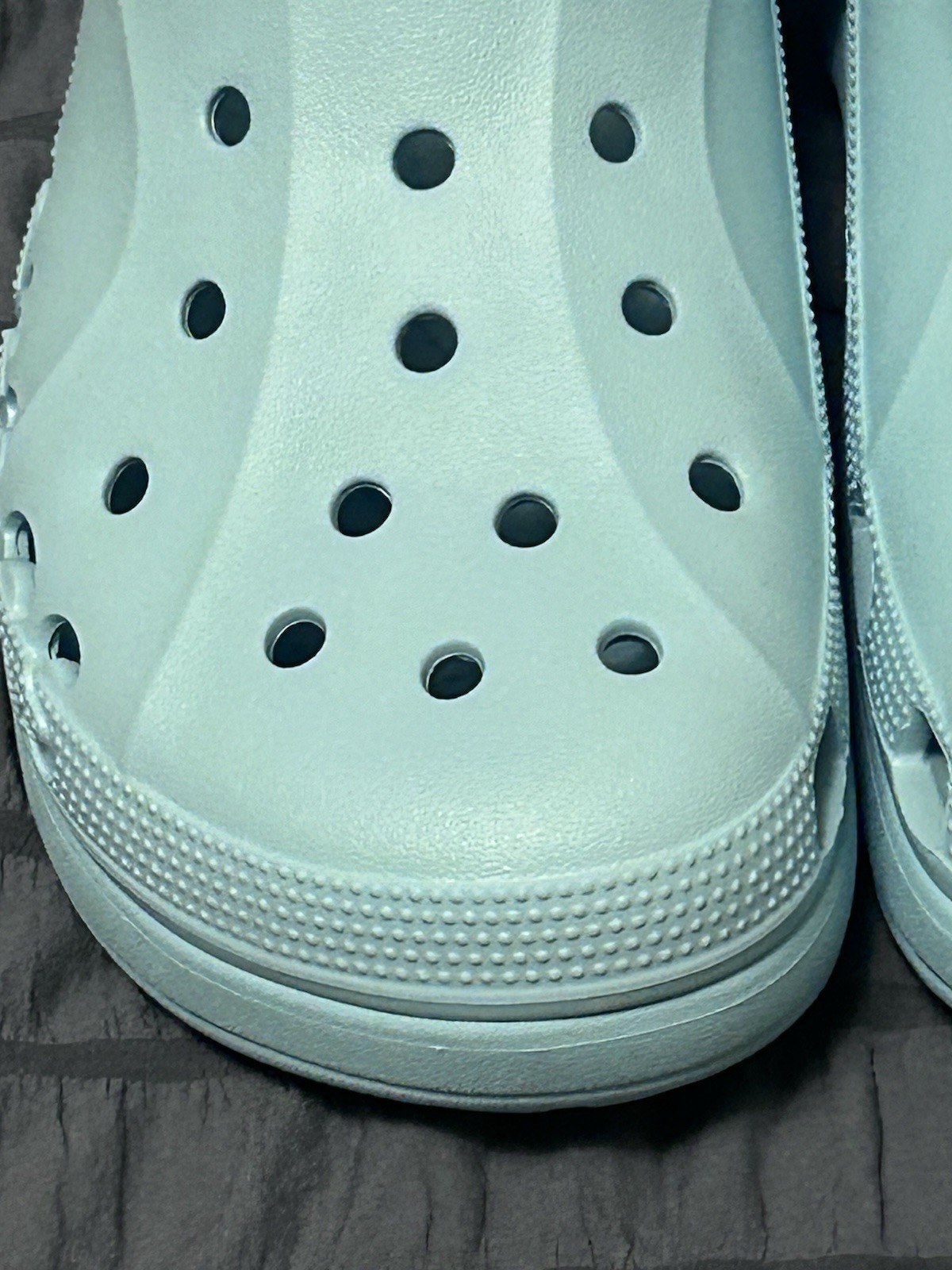 Crocs Baya Platform Clogs Seafoam Womens Sz 9 Beach Walking Park Pool Snap Back