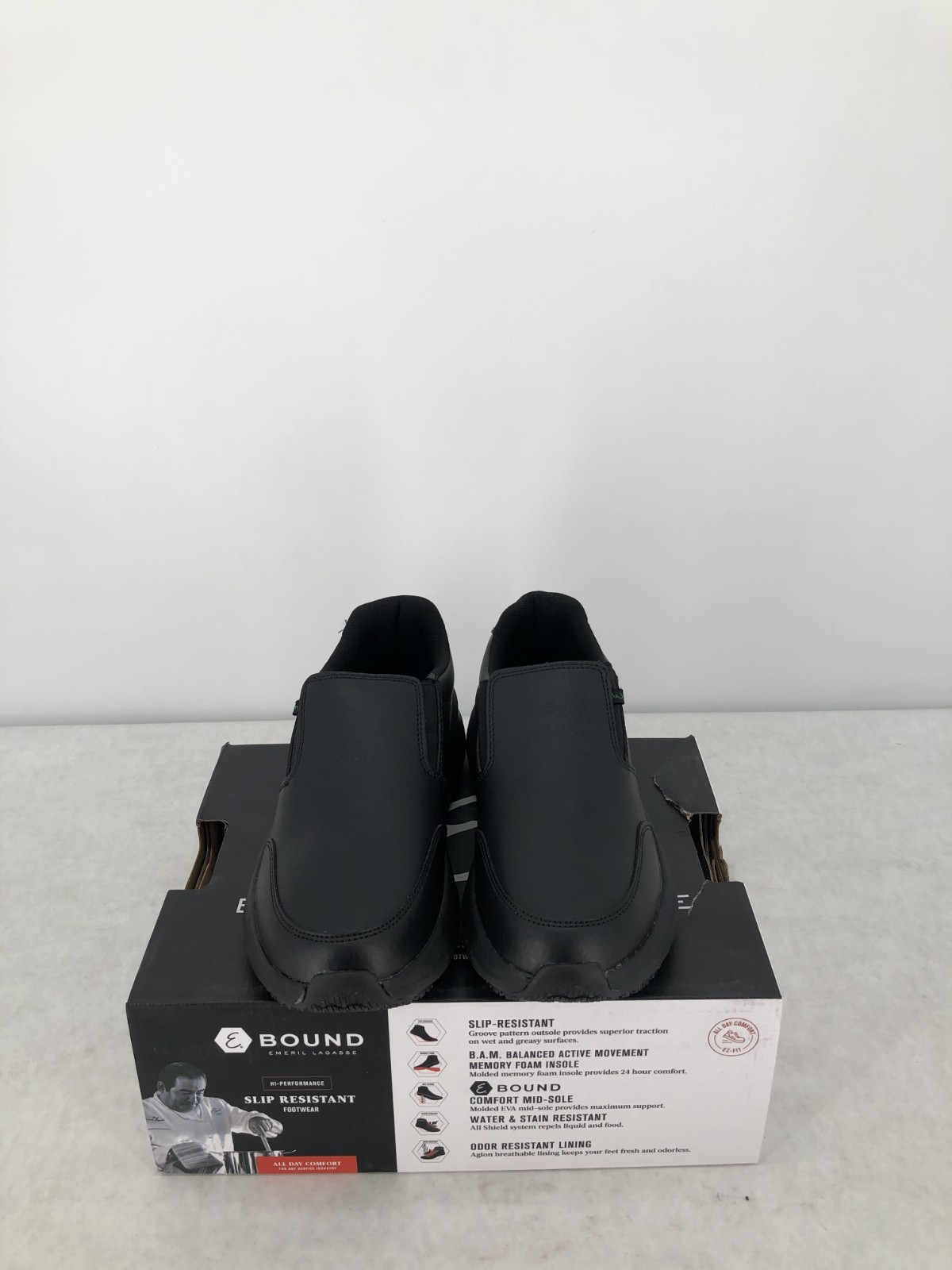 Emeril Lagasse Vista Jungle Tumbled Ez-Fit Work Shoes 7.5M – New