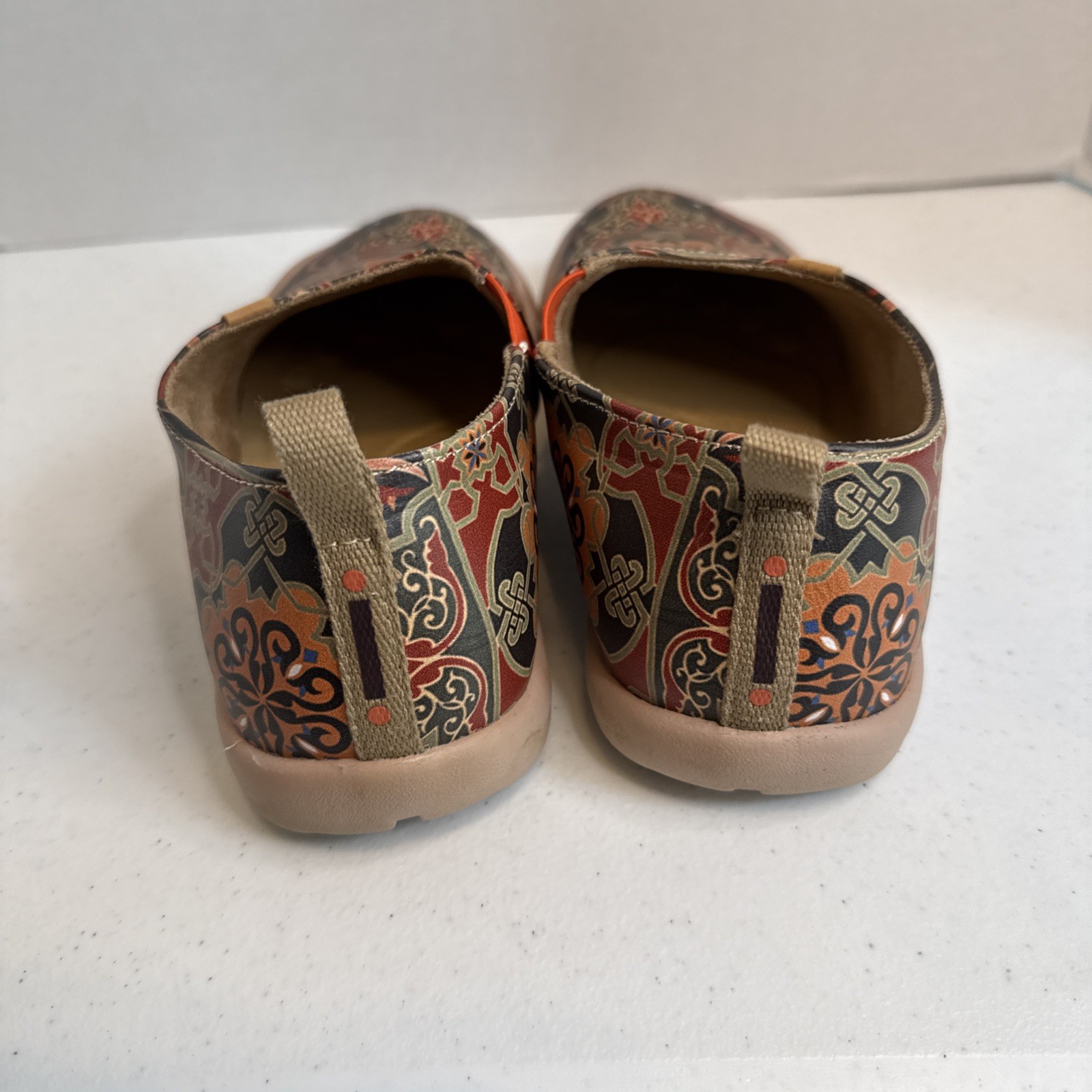 Uin Women Shoes Slip On Loafers Size 8 Multi Colored Toledo Style Design Comfort