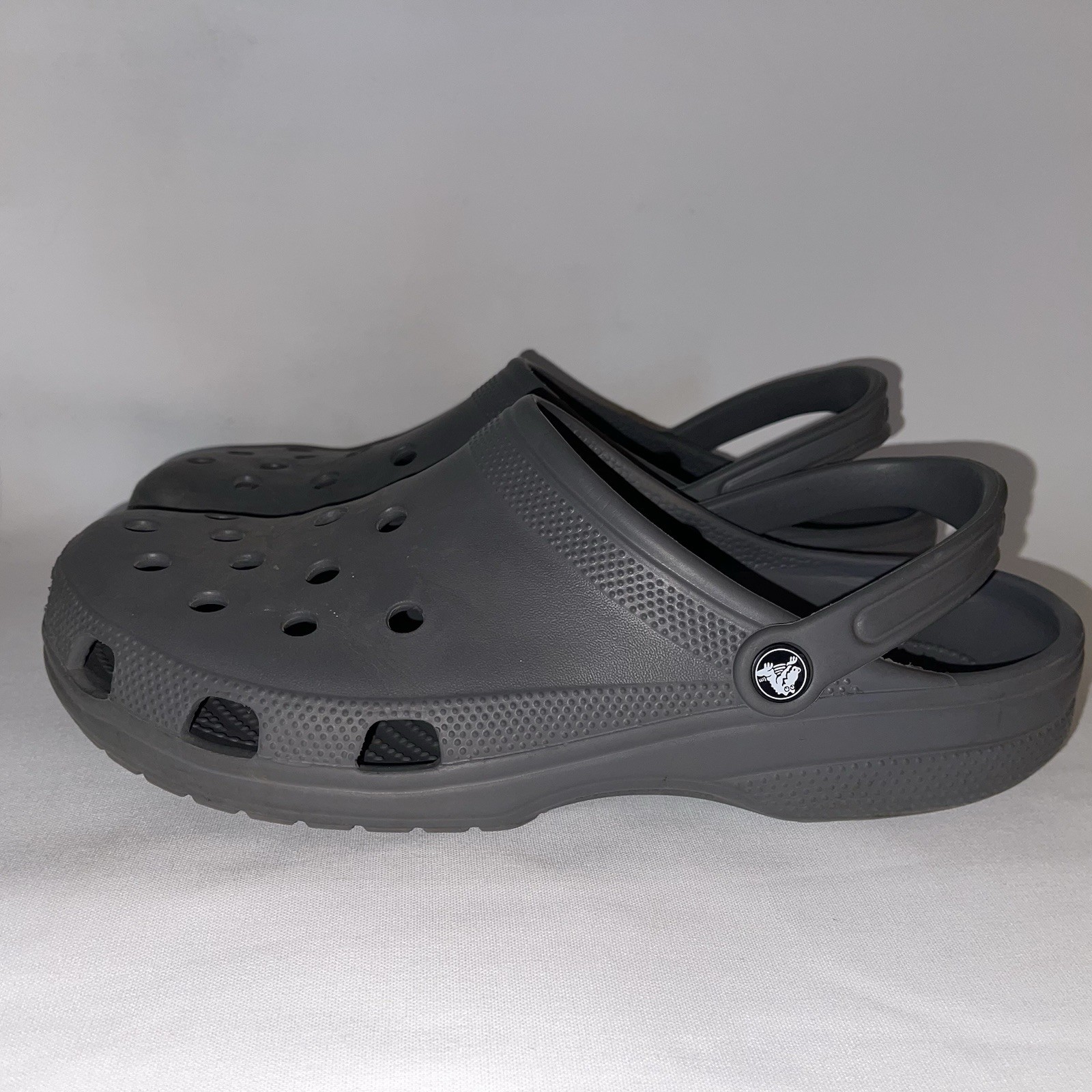 Crocs Unisex Classic Clog Slate Grey Men’s Size 13