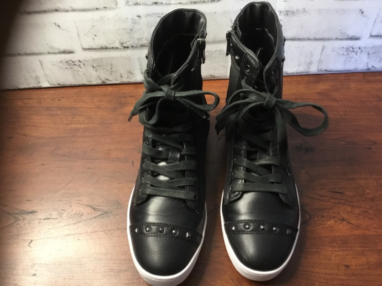 Pastry BlacK Military Glitz Combat Boot Sneaker & Dance Shoe Women’s Size 8.5M
