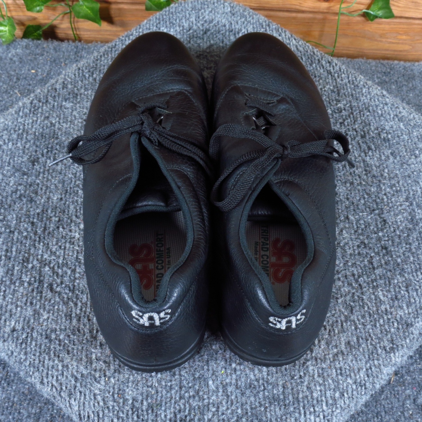 SAS Liberty Women Womens Oxford Shoe Size 11 Work Service Black Leather