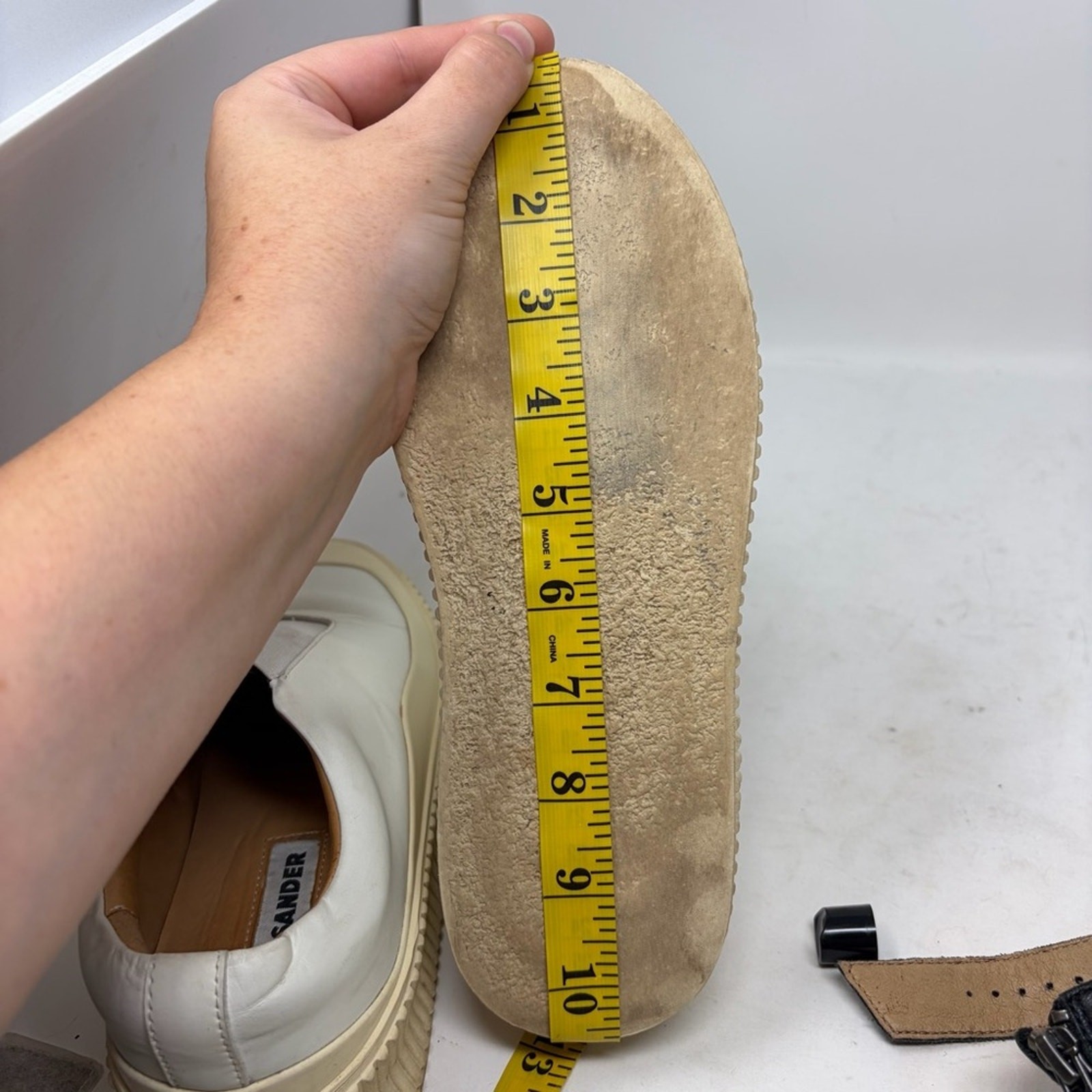 Jil Sander Platform Sneaker SEE MEASUREMENTS NO SIZE