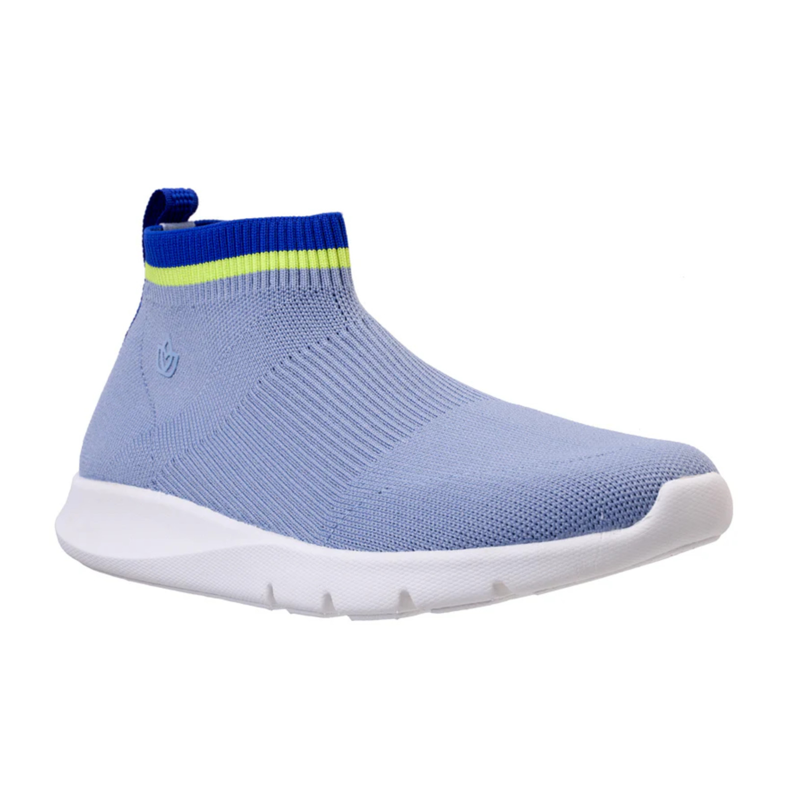 Spenco Waco Womens Pure Love Knit Casual Sneakers Size 7 Fog Blue NIB