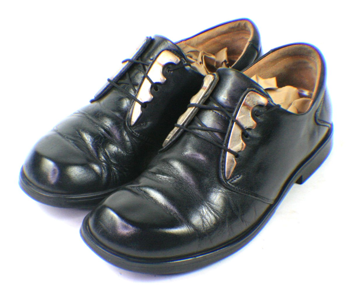 Think! Oxford Shoes Women’s Size US 6 EU 37 Black Leather Lace Up