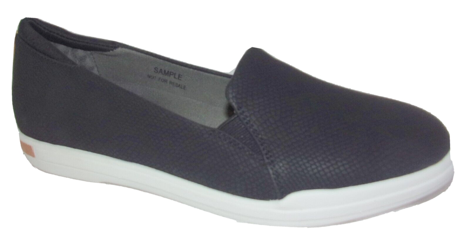 NEW DR. SCHOLL’S RISE UP BLACK TEXTILE SLIP ON FLATS 6, 7, 8, 9, 10, 11