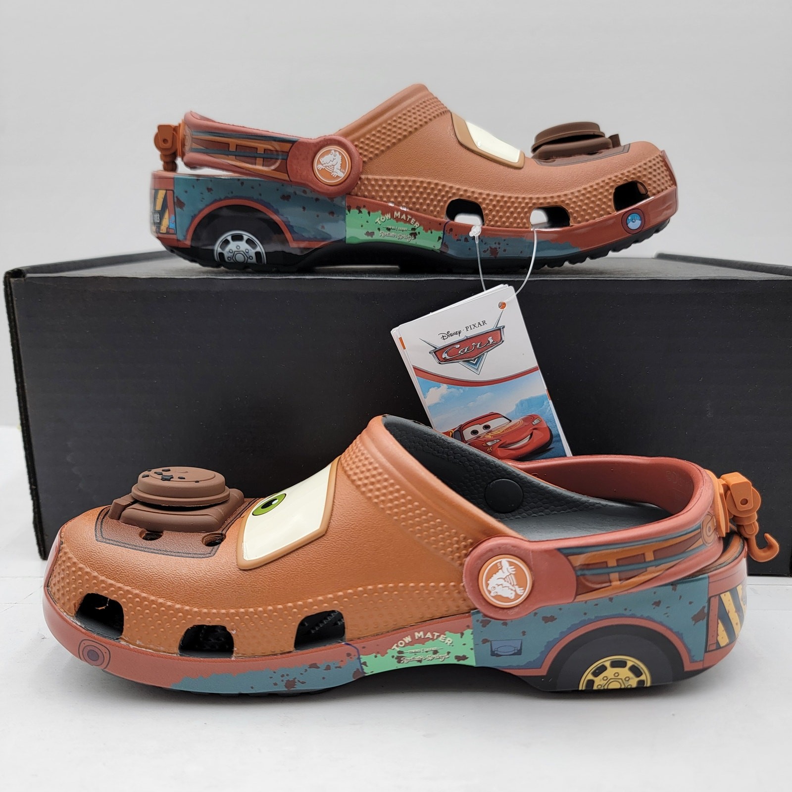 Crocs Cars Mater Classic Clog Sz M4/W6 209371-0DA