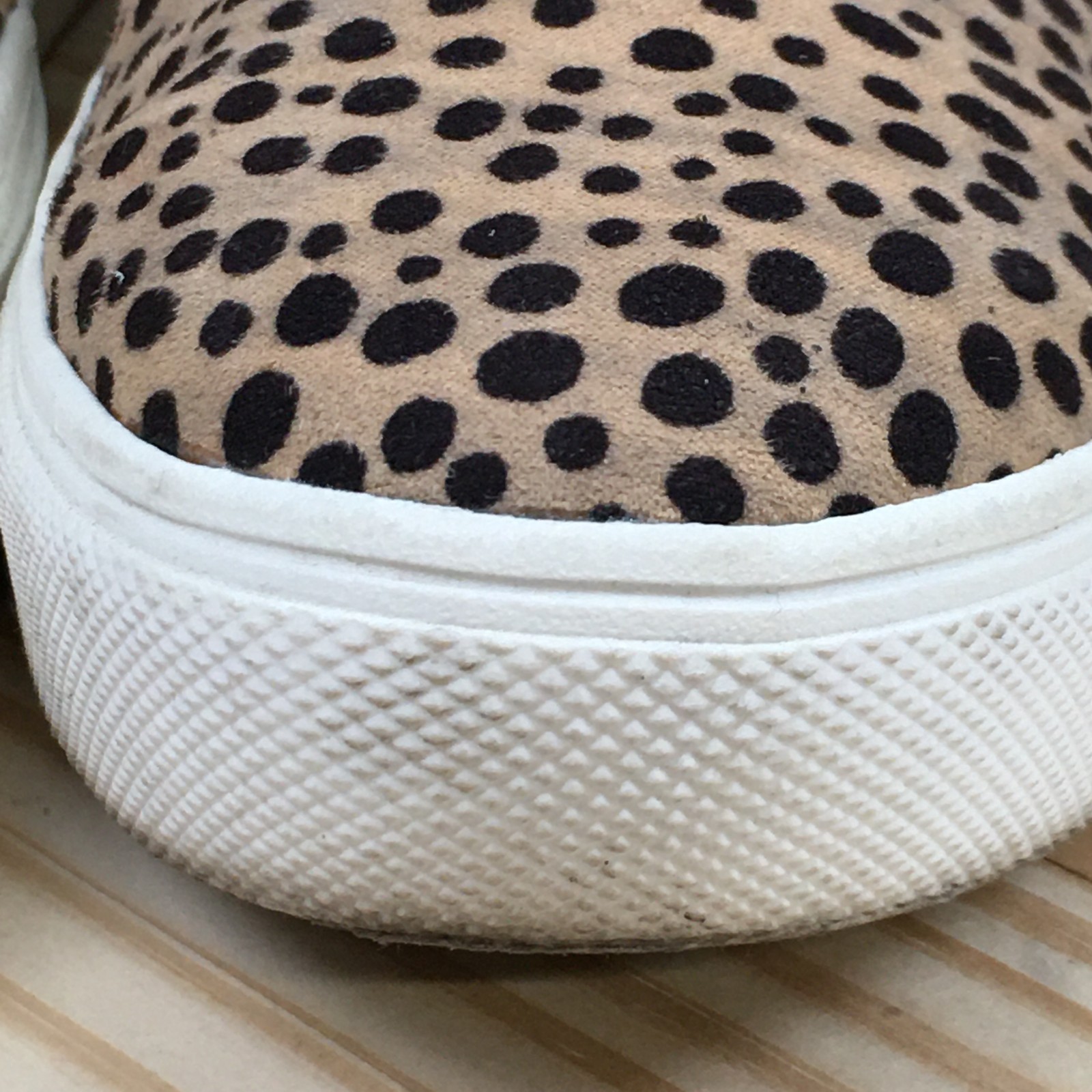 Dr. Scholls Nova Slip On Sneaker Shoes Womens 8 M Casual Low Top Leopard Tan