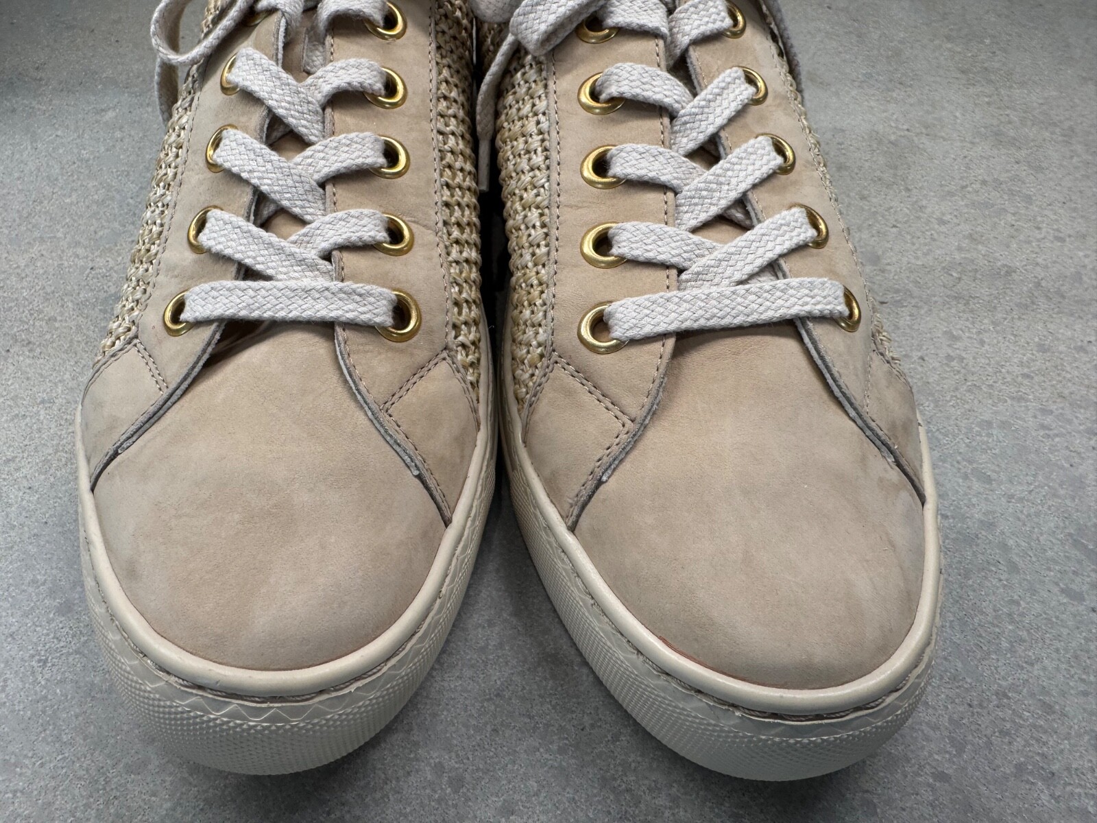 New paul green Rachael Suede Textile Sneakers 10.5 US