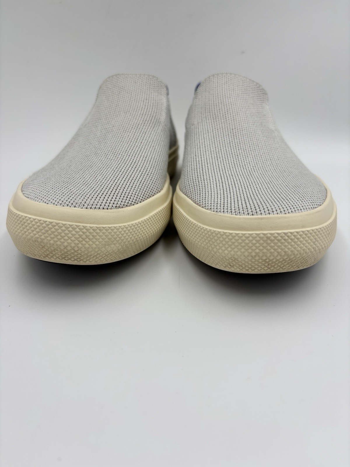 Rothy’s The City Slip On Sneakers Soft Gray Womens Size 7 Casual Shoe