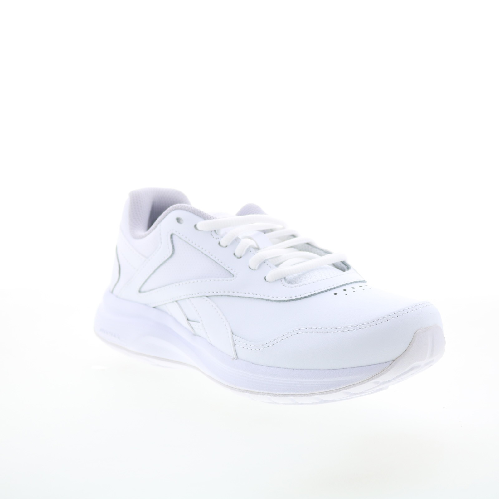 Reebok Walk Ultra 7 DMX MAX Wide D Womens White Wide Sneakers Shoes